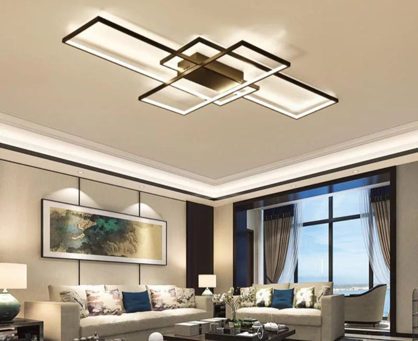 Ceiling Chandelier – Smart Home Integration with Alexa Control - Samanta Factory