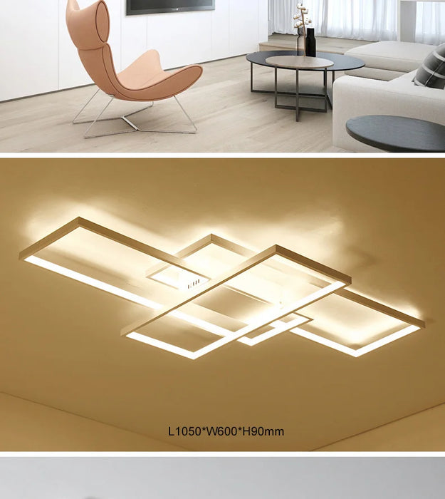 Ceiling Chandelier – Smart Home Integration with Alexa Control - Samanta Factory