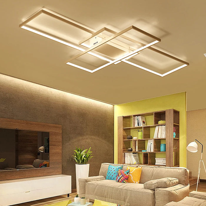 Ceiling Chandelier – Smart Home Integration with Alexa Control - Samanta Factory