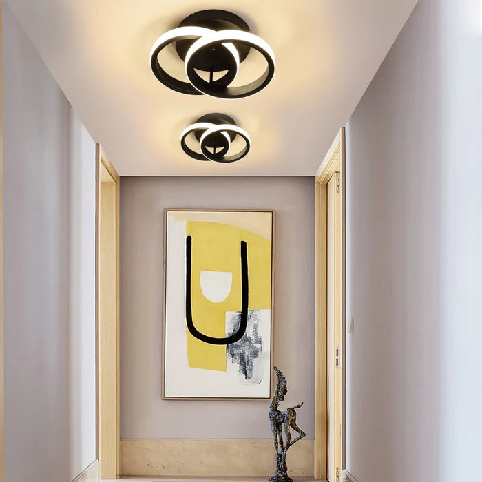 LED Ceiling Light – Creative Dual-Ring Design for Modern Interiors - Samanta Factory