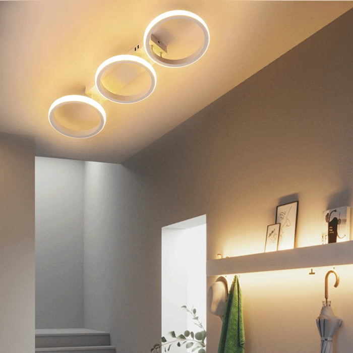 LED Ceiling Light – Creative Dual-Ring Design for Modern Interiors - Samanta Factory