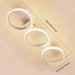 LED Ceiling Light – Creative Dual-Ring Design for Modern Interiors - Samanta Factory