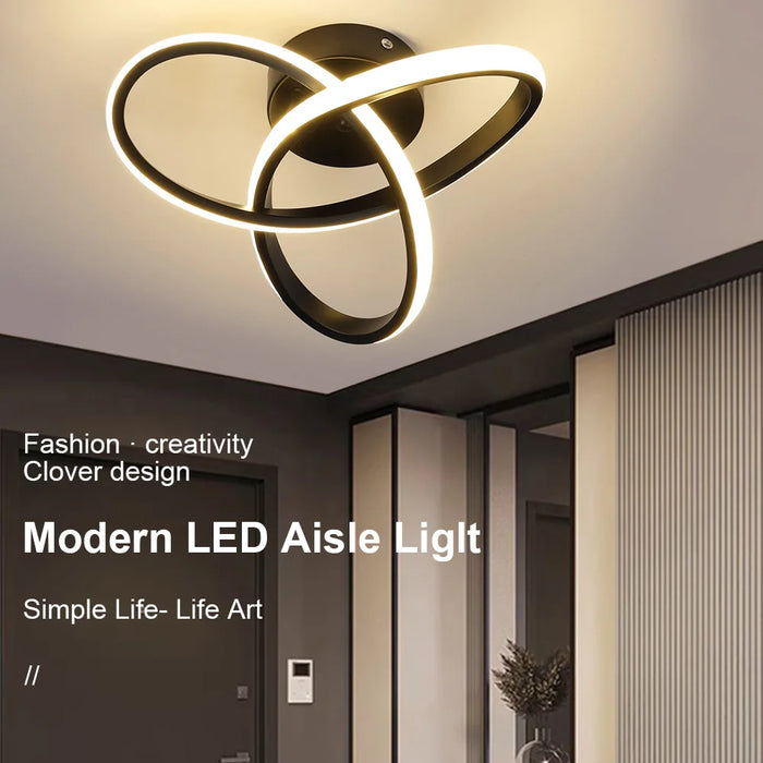 LED Ceiling Light – Creative Dual-Ring Design for Modern Interiors - Samanta Factory