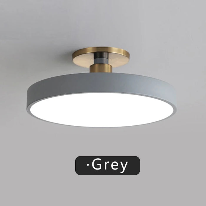 Ceiling Light – Nordic Macaron LED with Remote Dimming - Samanta Factory