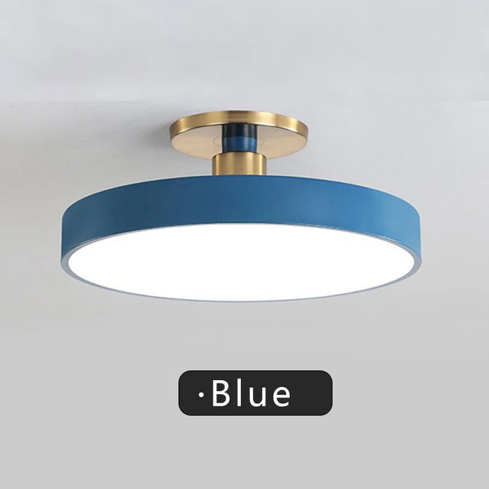 Ceiling Light – Nordic Macaron LED with Remote Dimming - Samanta Factory
