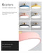 Ceiling Light – Nordic Macaron LED with Remote Dimming - Samanta Factory