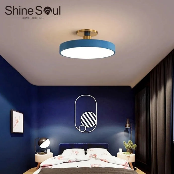 Ceiling Light – Nordic Macaron LED with Remote Dimming - Samanta Factory
