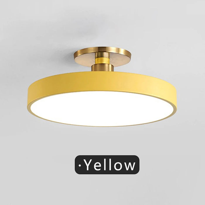 Ceiling Light – Nordic Macaron LED with Remote Dimming - Samanta Factory