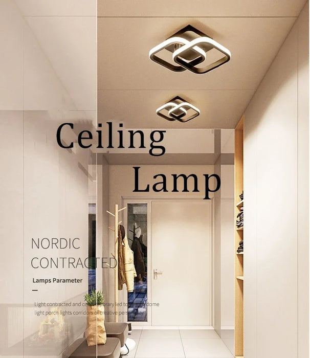 LED Ceiling Light – Compact Round Design for Focused Illumination - Samanta Factory