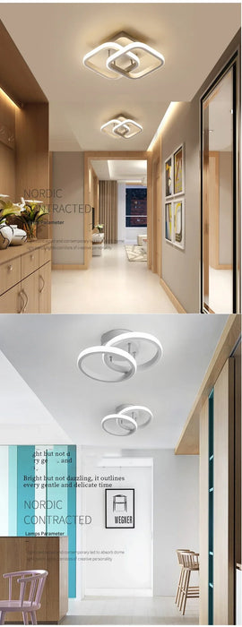 LED Ceiling Light – Compact Round Design for Focused Illumination - Samanta Factory