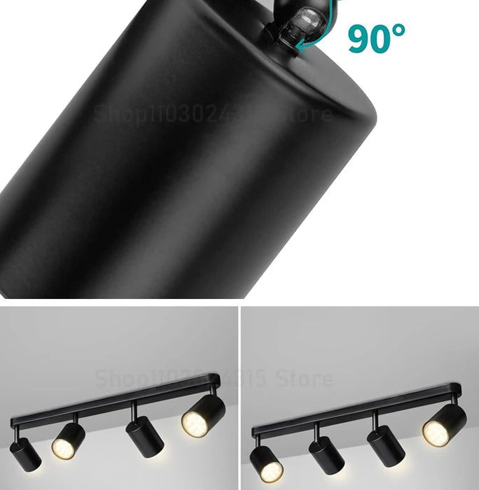 Ceiling Spotlight – Dimmable LED GU10 for Clothing Store - Samanta Factory