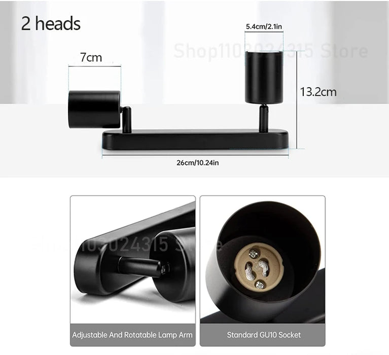Ceiling Spotlight – Dimmable LED GU10 for Clothing Store - Samanta Factory