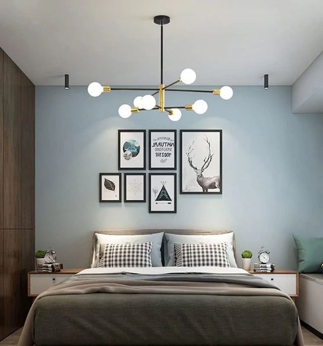 LED Chandelier – Modern Sputnik Design for Stylish Interiors - Samanta Factory