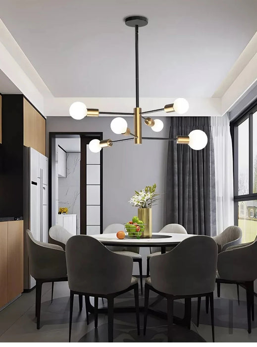LED Chandelier – Modern Sputnik Design for Stylish Interiors - Samanta Factory
