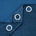 Myron Heavy Crushed Velvet Eyelet Room Darkening Thermal Drape Curtains