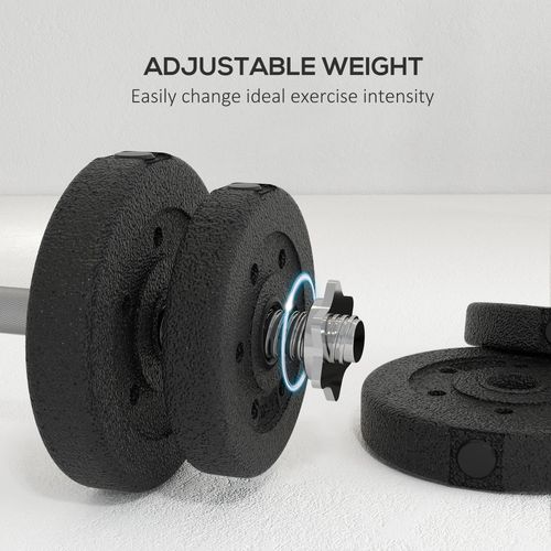 Adjustable Dumbbell Set – 30KG Weight Set for Full Body Fitness - Samanta Factory