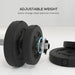 Adjustable Dumbbell Set – 30KG Weight Set for Full Body Fitness - Samanta Factory