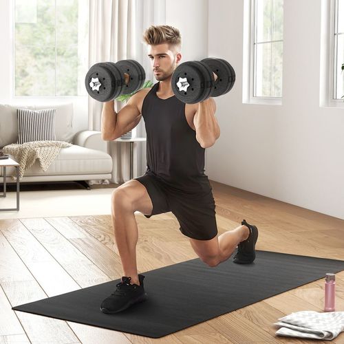 Adjustable Dumbbell Set – 30KG Weight Set for Full Body Fitness - Samanta Factory