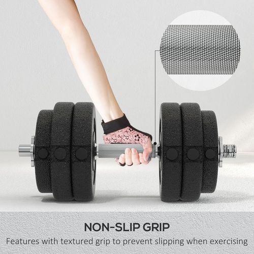 Adjustable Dumbbell Set – 30KG Weight Set for Full Body Fitness - Samanta Factory