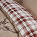 Stag Check Reversible Duvet Cover Set with Pillowcases