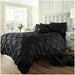 Classic striped duvet cover set with matching pillowcases on a neatly made bed