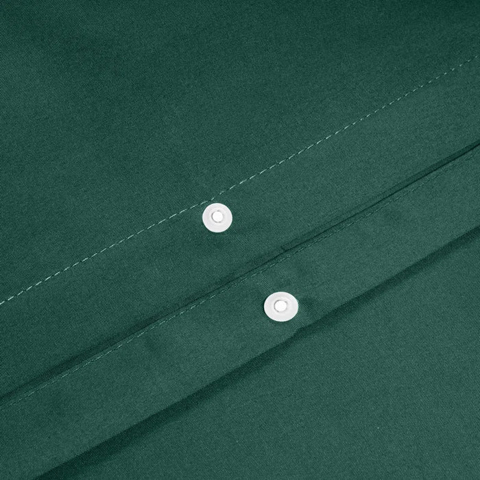 Rienk Super Soft 250 TC Microfibre Reversible Plain Duvet Cover Set with Pillow Cases