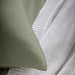 Cassia Cotton Solid Colour Duvet Cover Set with Pillowcases