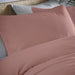 Cassia Cotton Solid Colour Duvet Cover Set with Pillowcases
