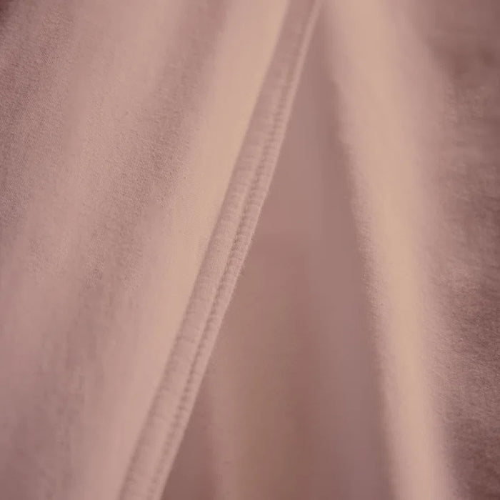 Cassia Cotton Solid Colour Duvet Cover Set with Pillowcases