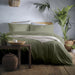 Solid colour duvet cover set with pillowcases, ultra-cozy and fade-resistant fabric for everyday comfort.