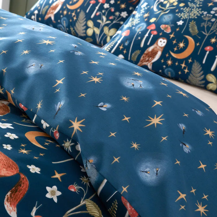 Enchanted Twilight Animals Duvet Cover Set