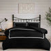 Leketha Microfiber Solid Colour Duvet Cover Set with Pillowcases