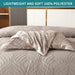 Solid Colour Duvet Cover Set with Pillowcases