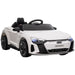Audi RS E-tron GT electric ride-on car with LED lights and music for kids