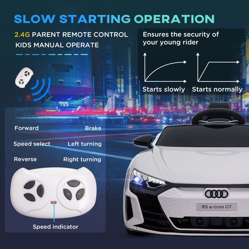 Audi RS E-tron GT Ride-On Car – Remote Control & Manual Drive - Samanta Factory