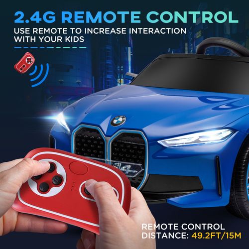 BMW i4 Licensed Kids Electric Ride-On Car – Realistic Driving Fun - Samanta Factory