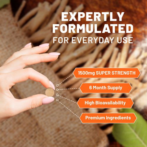 Ashwagandha Supplement – Extra Strength Stress and Mood Support - Samanta Factory