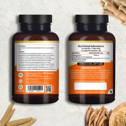 Ashwagandha Supplement – Extra Strength Stress and Mood Support - Samanta Factory