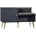 Shoe Bench with Storage Cabinet, Seating Cushion for Entryway Hallway Grey - Samanta Factory