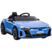 Official Audi RS e-tron GT ride-on car for kids with LED headlights and 12V battery-powered operation.
