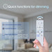Modern LED Ceiling Chandelier – Dimmable with Remote Control - Samanta Factory