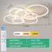 Modern LED Ceiling Chandelier – Dimmable with Remote Control - Samanta Factory
