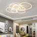 Modern LED Ceiling Chandelier – Dimmable with Remote Control - Samanta Factory