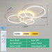 Modern LED Ceiling Chandelier – Dimmable with Remote Control - Samanta Factory