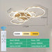 Modern LED Ceiling Chandelier – Dimmable with Remote Control - Samanta Factory