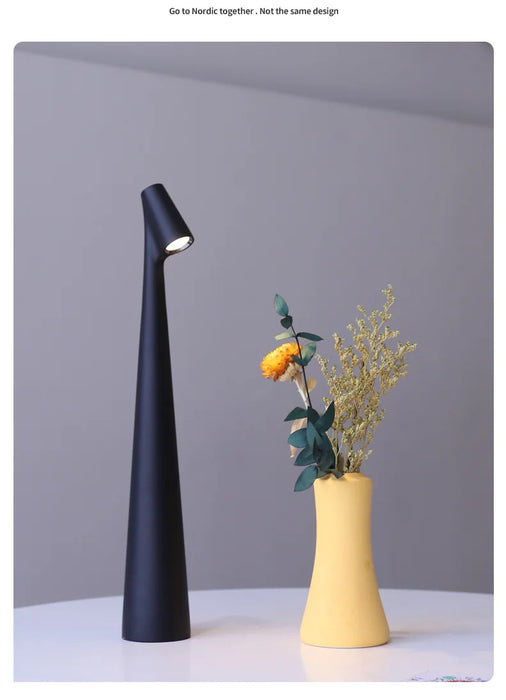 Table Lamp – Touch Dimming Rechargeable LED for Study & Living Rooms - Samanta Factory