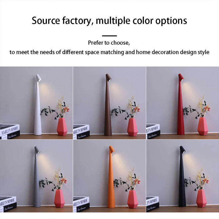 Table Lamp – Touch Dimming Rechargeable LED for Study & Living Rooms - Samanta Factory