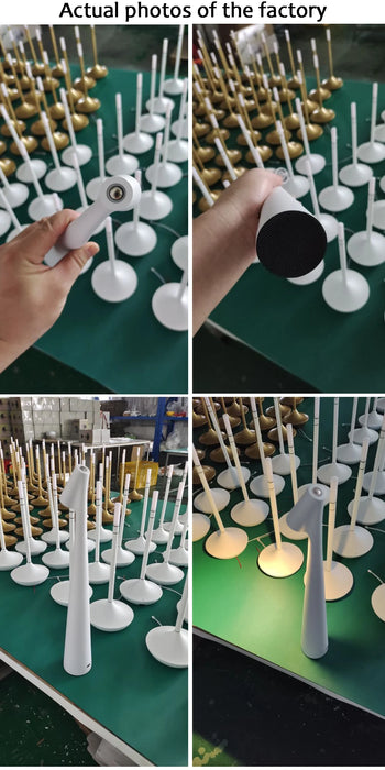 Table Lamp – Touch Dimming Rechargeable LED for Study & Living Rooms - Samanta Factory
