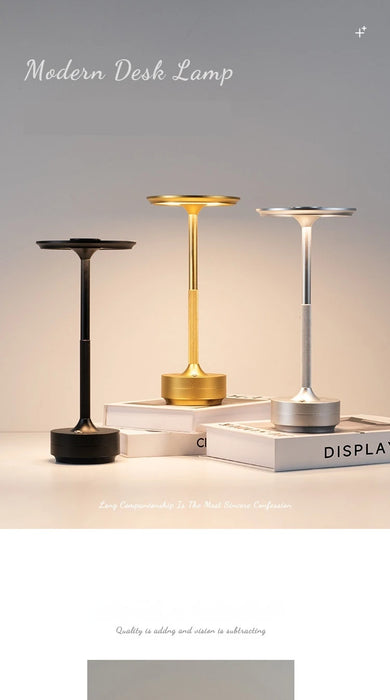 Desk Lamp – Wireless LED with Dimming & Touch Control - Samanta Factory