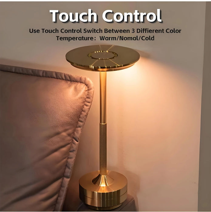 Desk Lamp – Wireless LED with Dimming & Touch Control - Samanta Factory